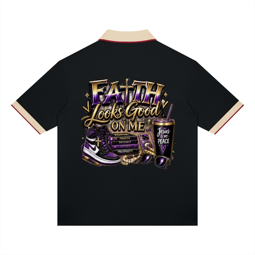 Faith Looks Good Polo Shirt
