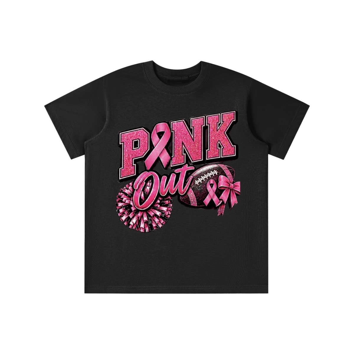 Kids' T-shirt pink out