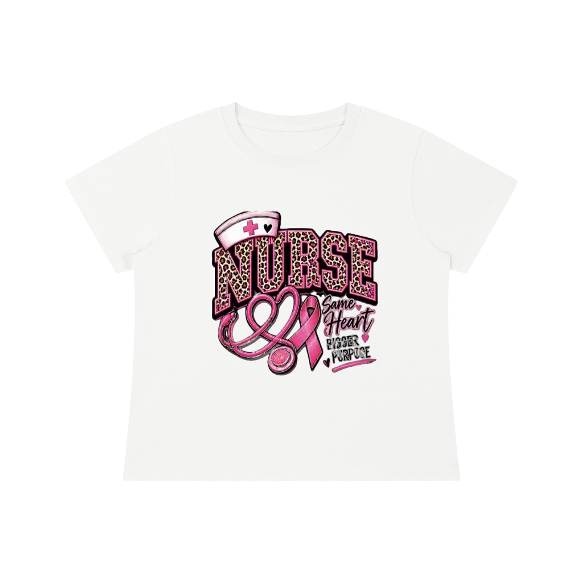 Nurse Breast cancer awareness T-Shirt