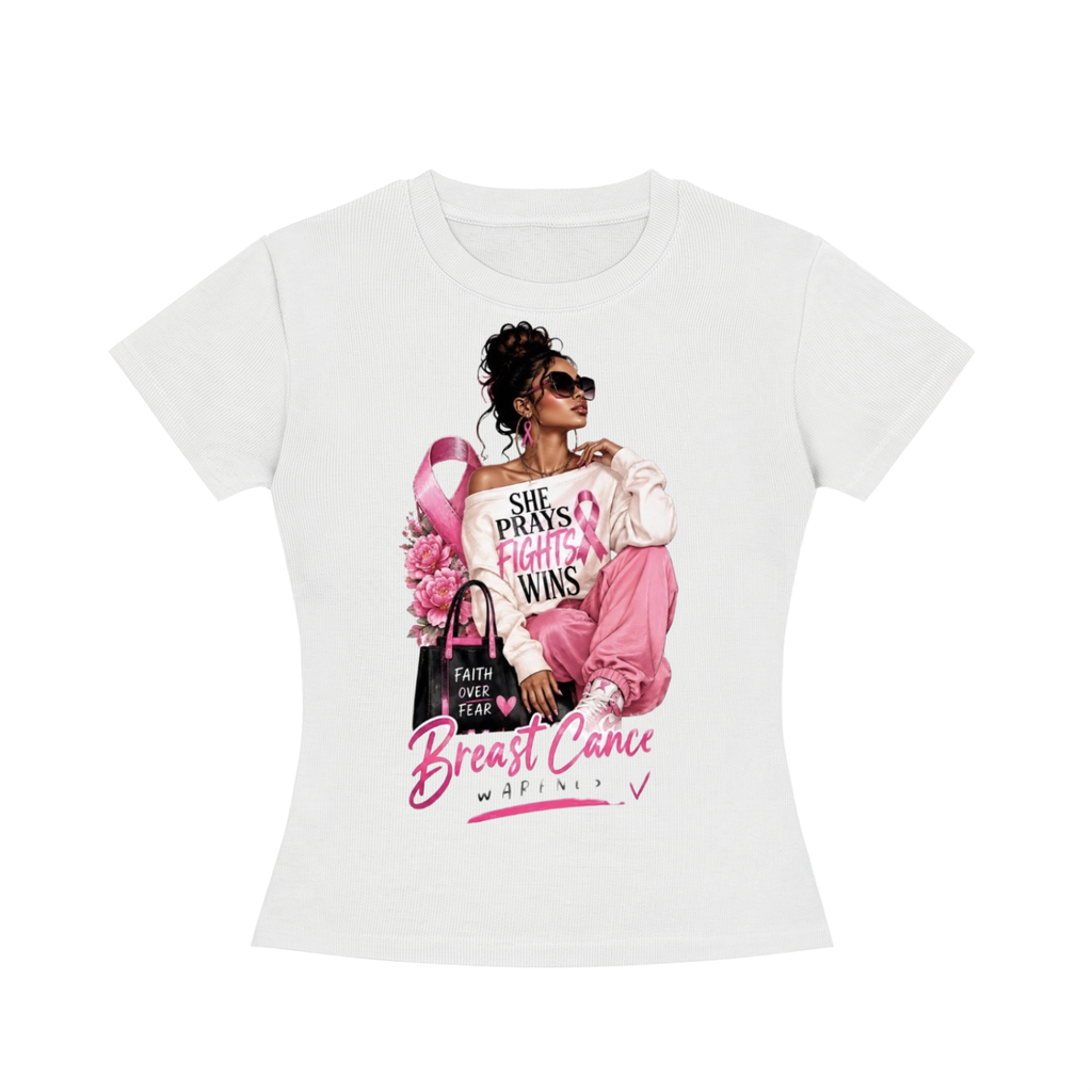 Women's Breast cancer awareness TShirt