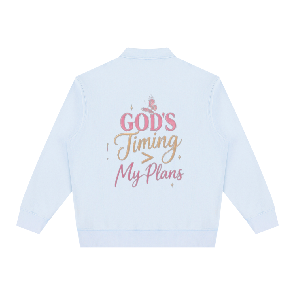 Unisex Vintage Wash Quarter-Zip Sweatshirt